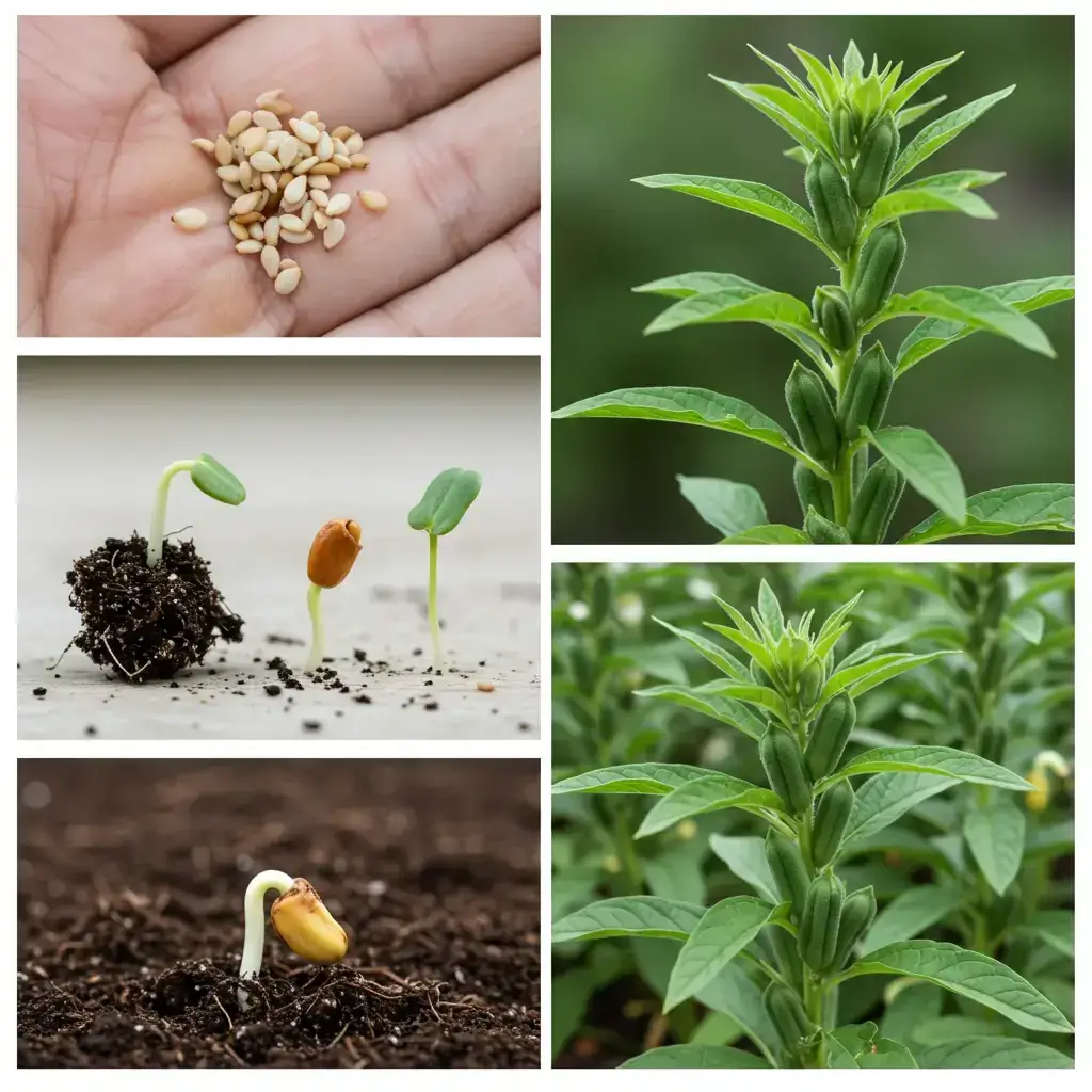How to Grow Sesame Seeds at Home