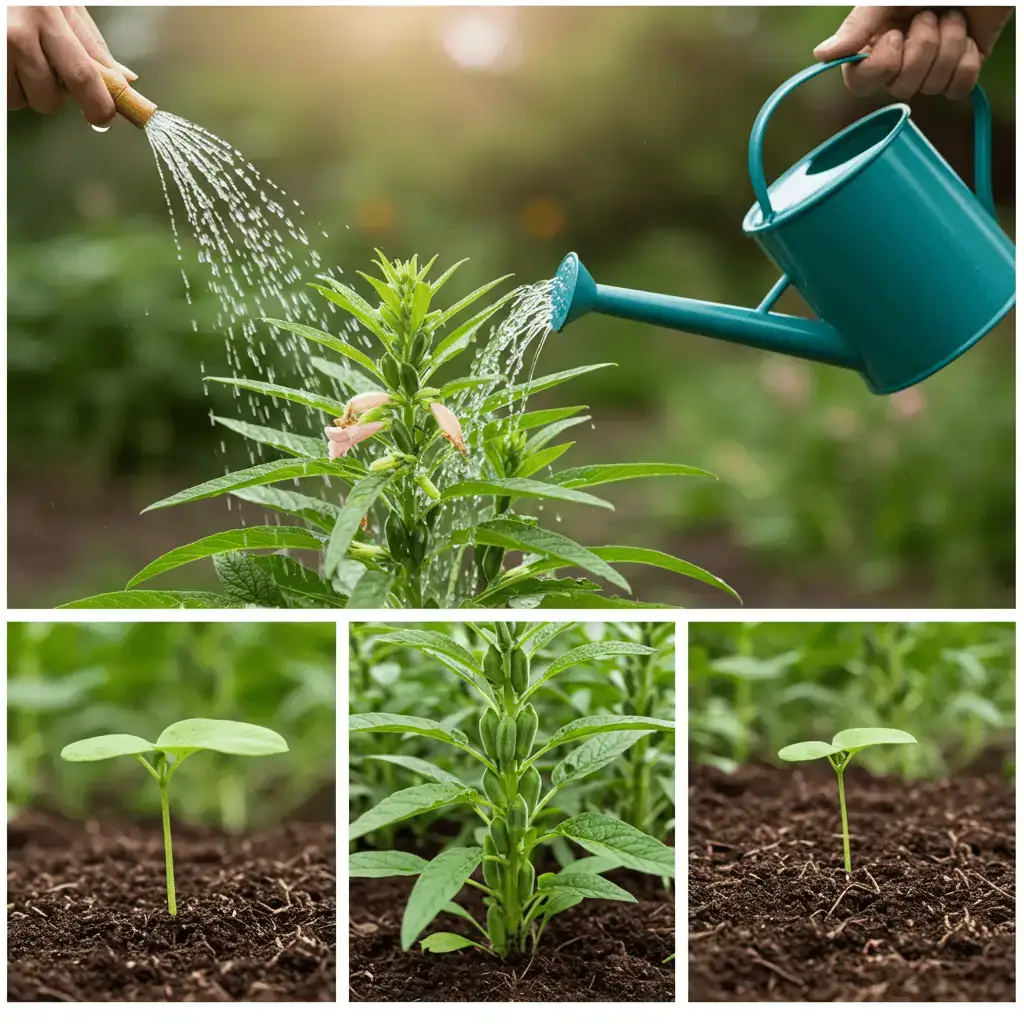 Sesame Seed Plant Care