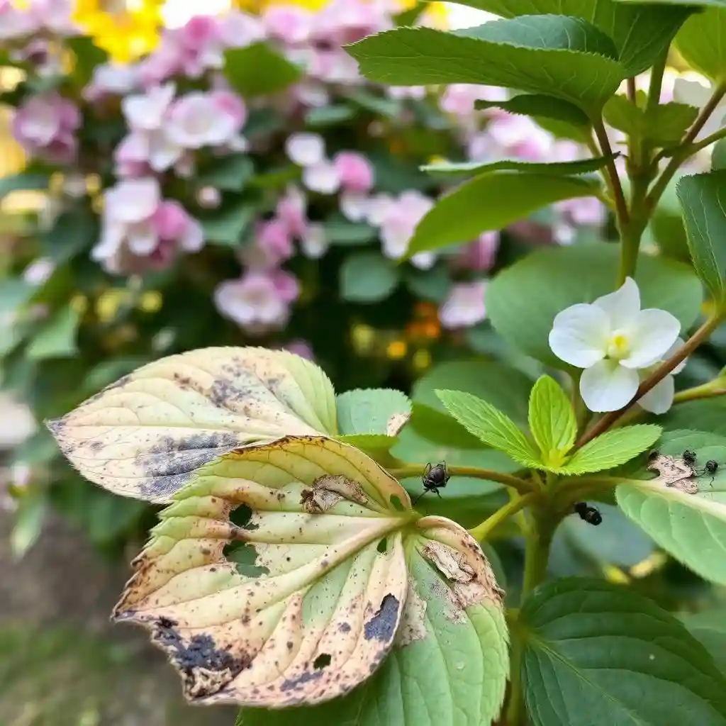 Vanilla Strawberry Hydrangea Tree pest control