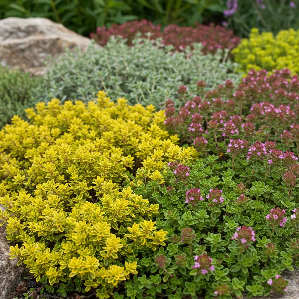 Variities of Creeping Thyme