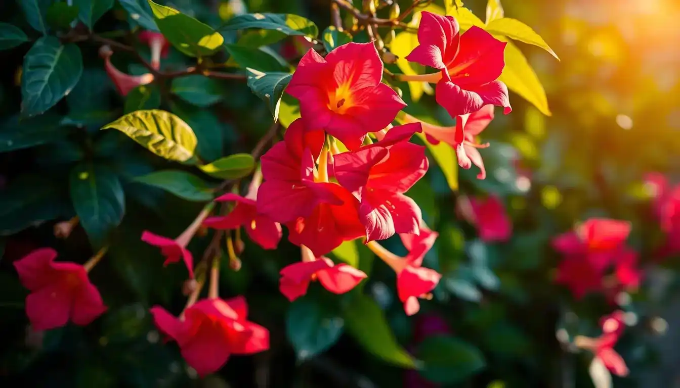mandevilla plant